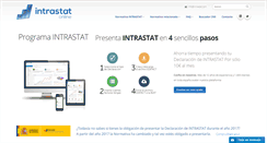 Desktop Screenshot of intrastat.com
